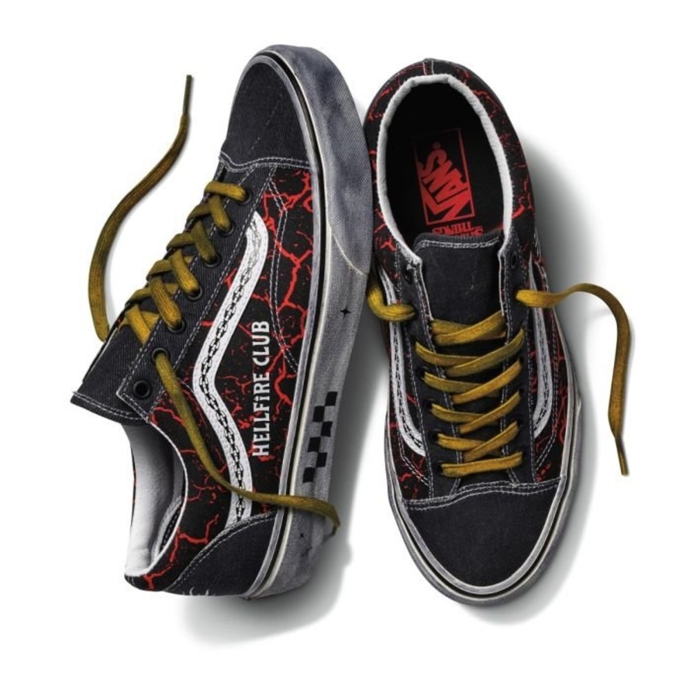 Vans X Stranger Things Hellfire Club Style 36 NWT